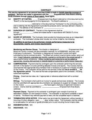 This service agreement in an amount less than $1000 is made to (briefly describe purpose of - earlychildhoodiowa