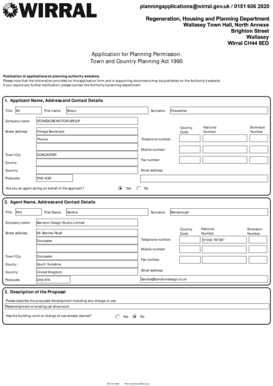 UK Planning Permission Application