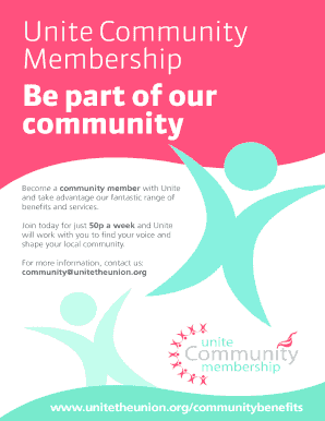 Unite Community Membership Form