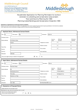 Householder Application for Planning Permission