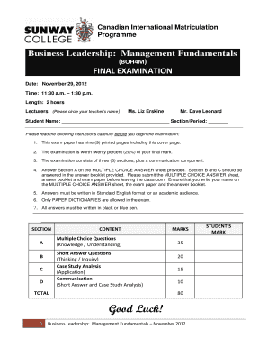 Form preview