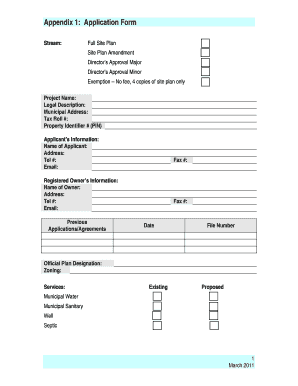 Calling tree template - Site Plan Control Manual - Home - Town of Caledon