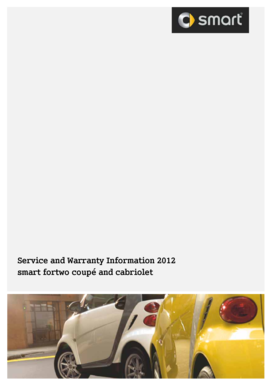 smart fortwo Warranty Information