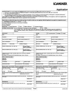 Loan Application Form