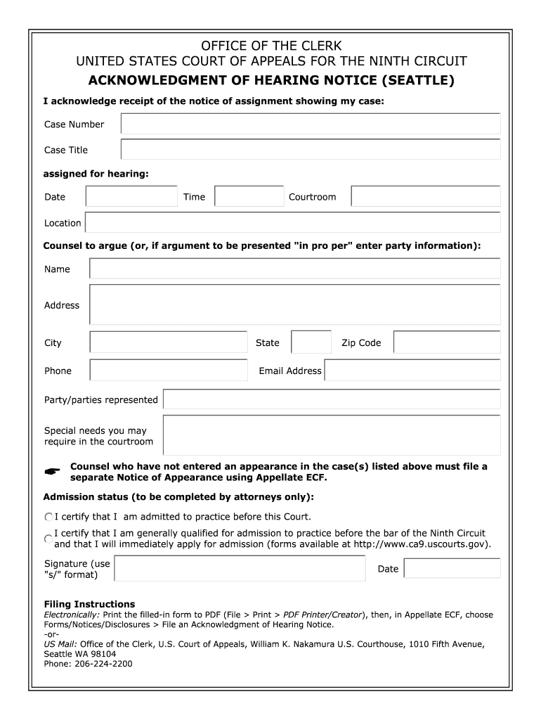 Understanding A Hearing Sheet