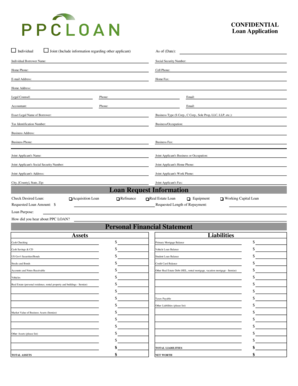 Loan Application Form