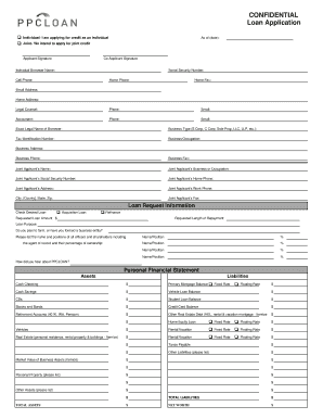 Loan Application Form