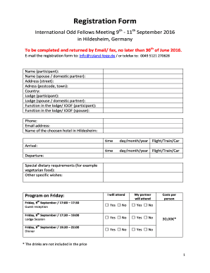 Registration form - ioof2016.weebly.com