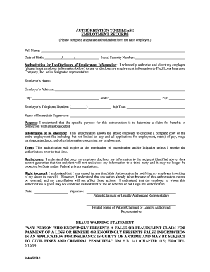 records release authorization