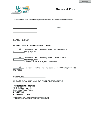 option to renew lease sample