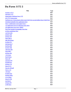 fillable online seatpioo nvllb da form 1172 2 da form 1172 2 va form 1172