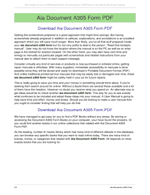 fillable online drewherring aia document a305 form drewherring net aia form 305