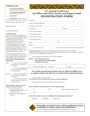 $119 Early Registration 19th Annual Conference $139 ...