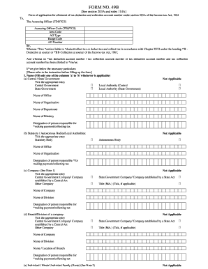 How to find tan allotment date - form 49b