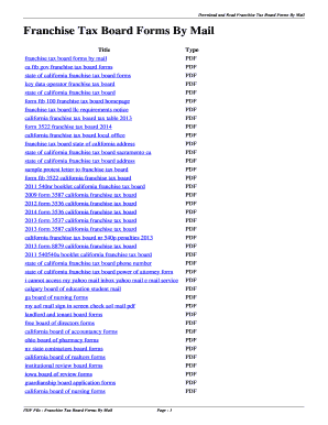 Mcdonald's franchise agreement india pdf - Franchise Tax Board Forms By Mail - packet.ddns.net