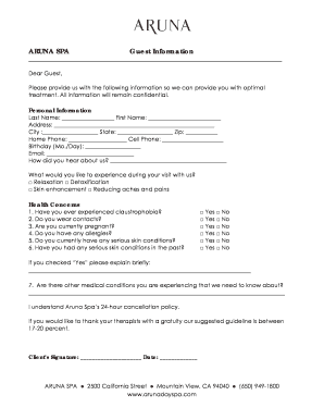 Form preview