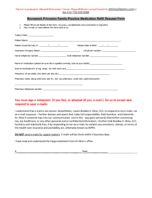 insurance company referral request form fill online printable