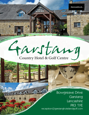 Hotel Brochure - Best Western Garstang Country Hotel & Golf Centre