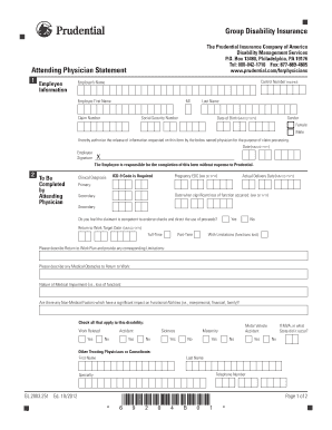 com/mybenefits 2 Authorization for Release of Information to Prudential Insurance Company This authorization is intended to comply with the HIPAA - state nj