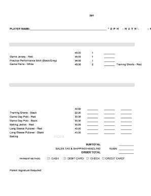 Form preview