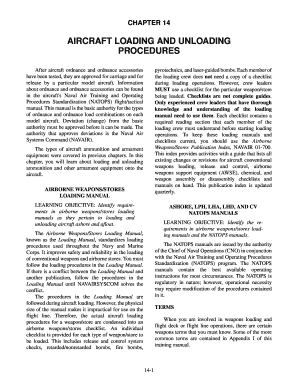 Fillable Online AIRCRAFT LOADING AND UNLOADING Fax Email Print - pdfFiller