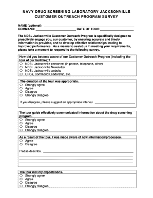 customer service survey template