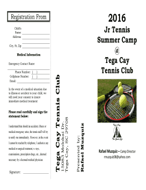 Registration - Tega Cay Golf Club