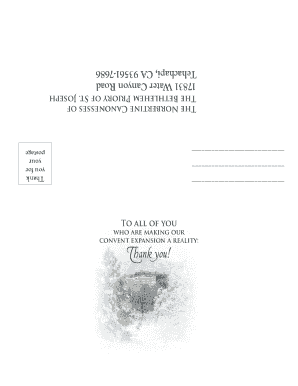 Thank you! - norbertinesisters.org