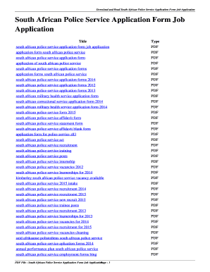 Mcdonalds application - South African Police Service Application Form Job Application - foufrax qxzb