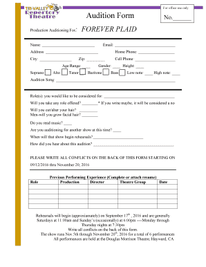 Form preview