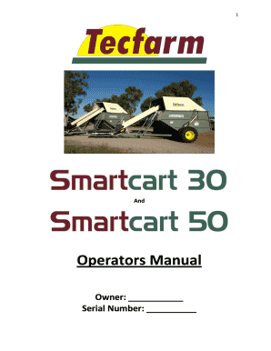 Write a complaint letter - Smartcart Operator - Tecfarm