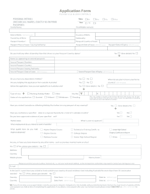 AUSTRALIA Working Holiday Visa - Visa First