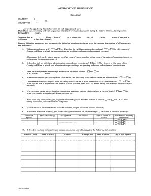 , of lawful age, being first duly sworn, on oath deposes and says: