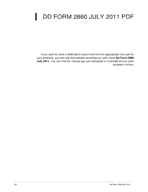 fillable online dd form 2860 july 2011 dd form 2860 july 2011 fax form 2860