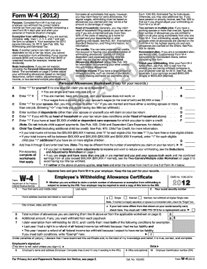 2012 Form W-4 - webservicesfp.lscsoft.com