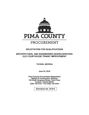 old courthouse tenant improvement - Pima County