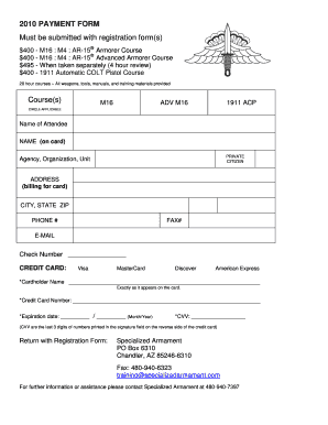 Staff details format - Must be submitted with registration form(s)