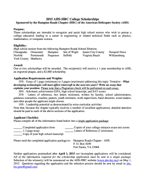 Contracted forms worksheet - Vertical Flight Scholarship - Ahs-hrc.org - ahs-hrc