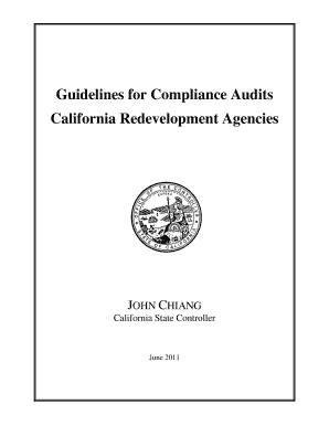 Compliance Audit Guidelines - State Controller&#39;s Office - California - sco ca