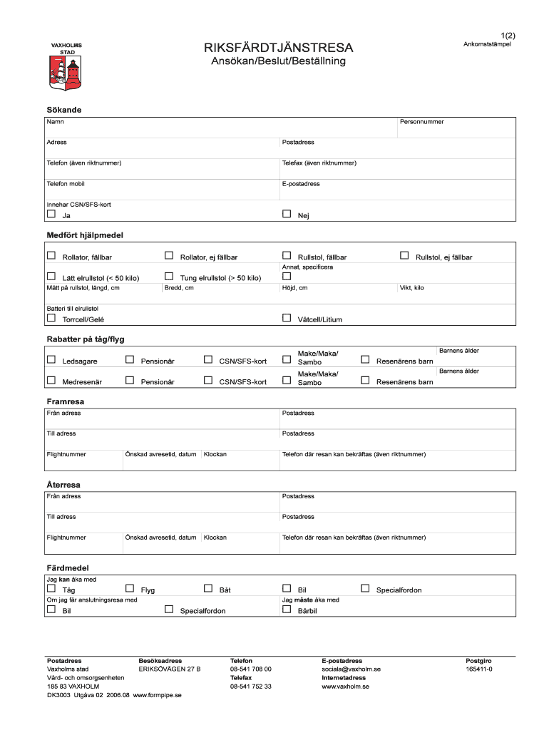 Form preview
