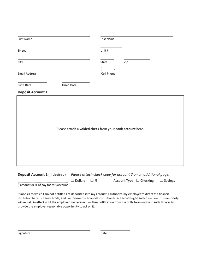 Fillable Online voided check from your bank account here. Fax Email