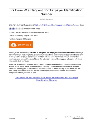 Fillable Online kenicopoey Irs Form W 9 Request For Taxpayer ...