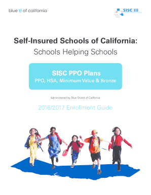 SISC PPO, HSA, Minimum Value, & Bronze Plans (PDF, 1.2MB)