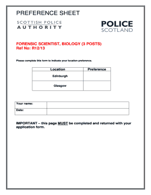 Please complete this form to indicate your location ... - spa police