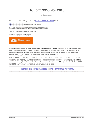 Da Form 3955 Nov 2010. da form 3955 nov 2010 - bookhateclean