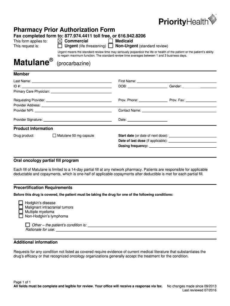 Fillable Online Pharmacy Prior Authorization Form. Request
