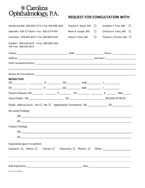 REQUEST FOR CONSULTATION WITH