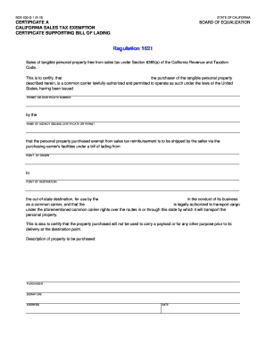 California tax exempt form pdf