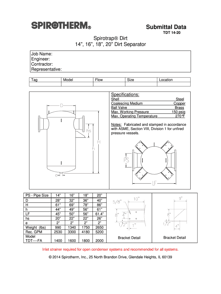 Fillable Online Submittal Data High Efficiency Coalescing Air