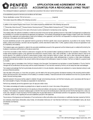 in the name of Revocable Living Trust (RLT) Instruction ...